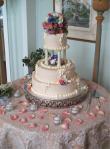 wedding cake flowers